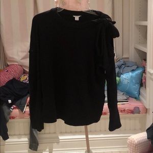 Black Caslon long sleeve shirt